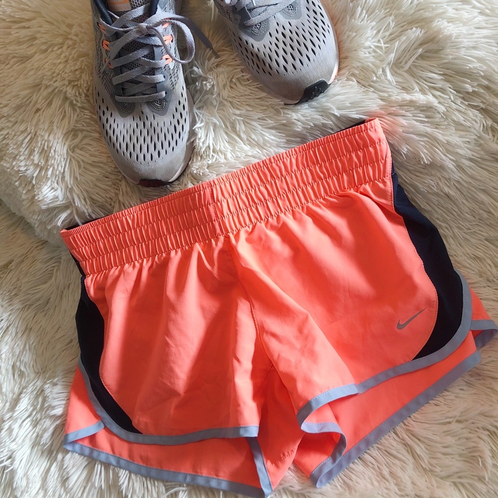 Nike dri-fit coral athletic shorts